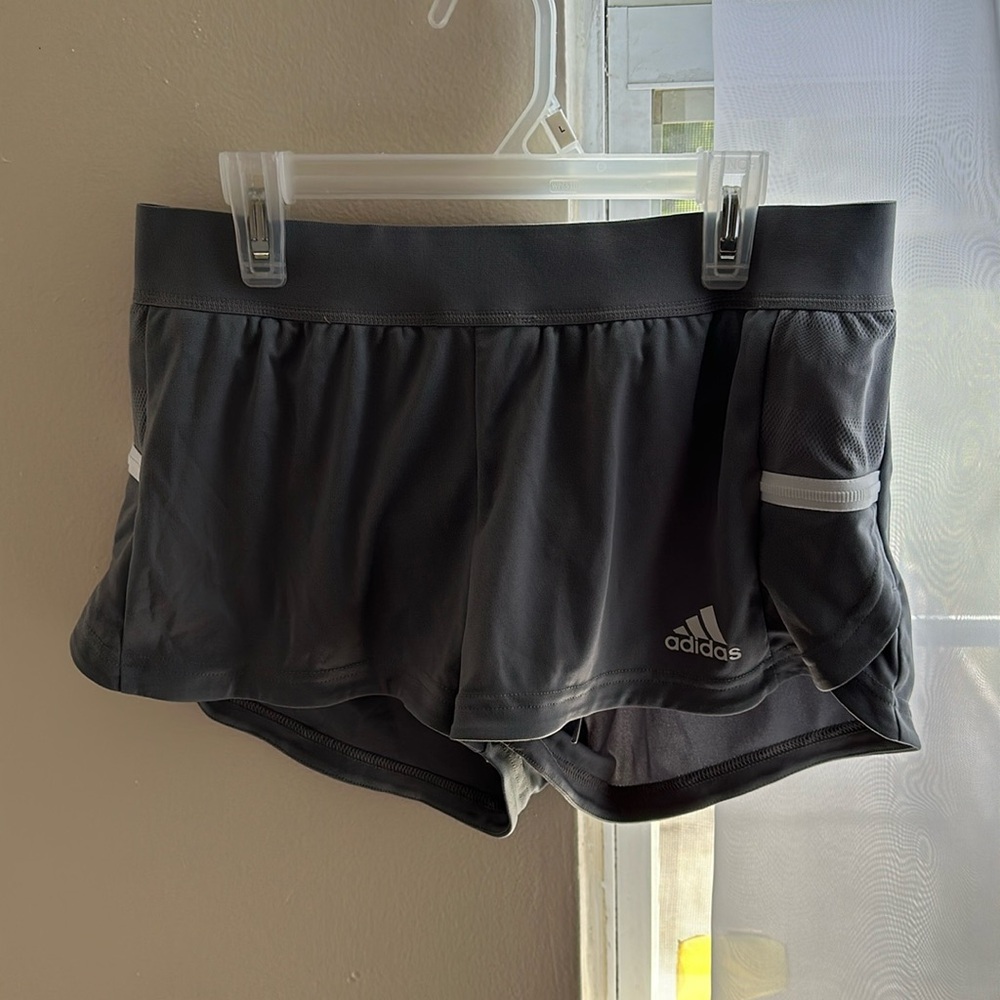 Gray size small adidas shorts